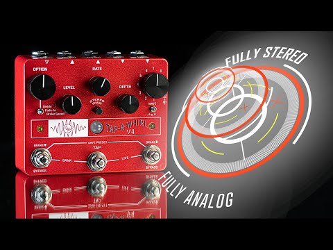 Cusack Music Tap-a-Whirl V4 - Analog Tap Tempo Tremolo