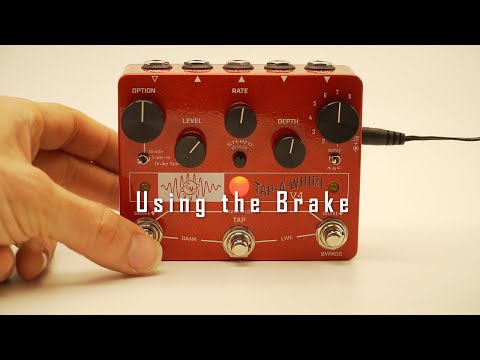 tap tempo tremolo pedal Cusack Music Tap-a-Whirl V4
