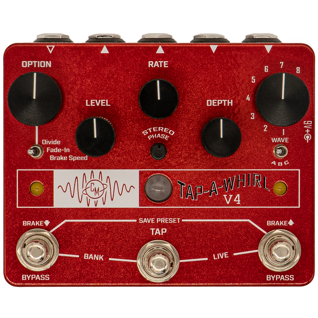 Cusack Music Tap-a-Whirl V4 - Analog Tap Tempo Tremolo