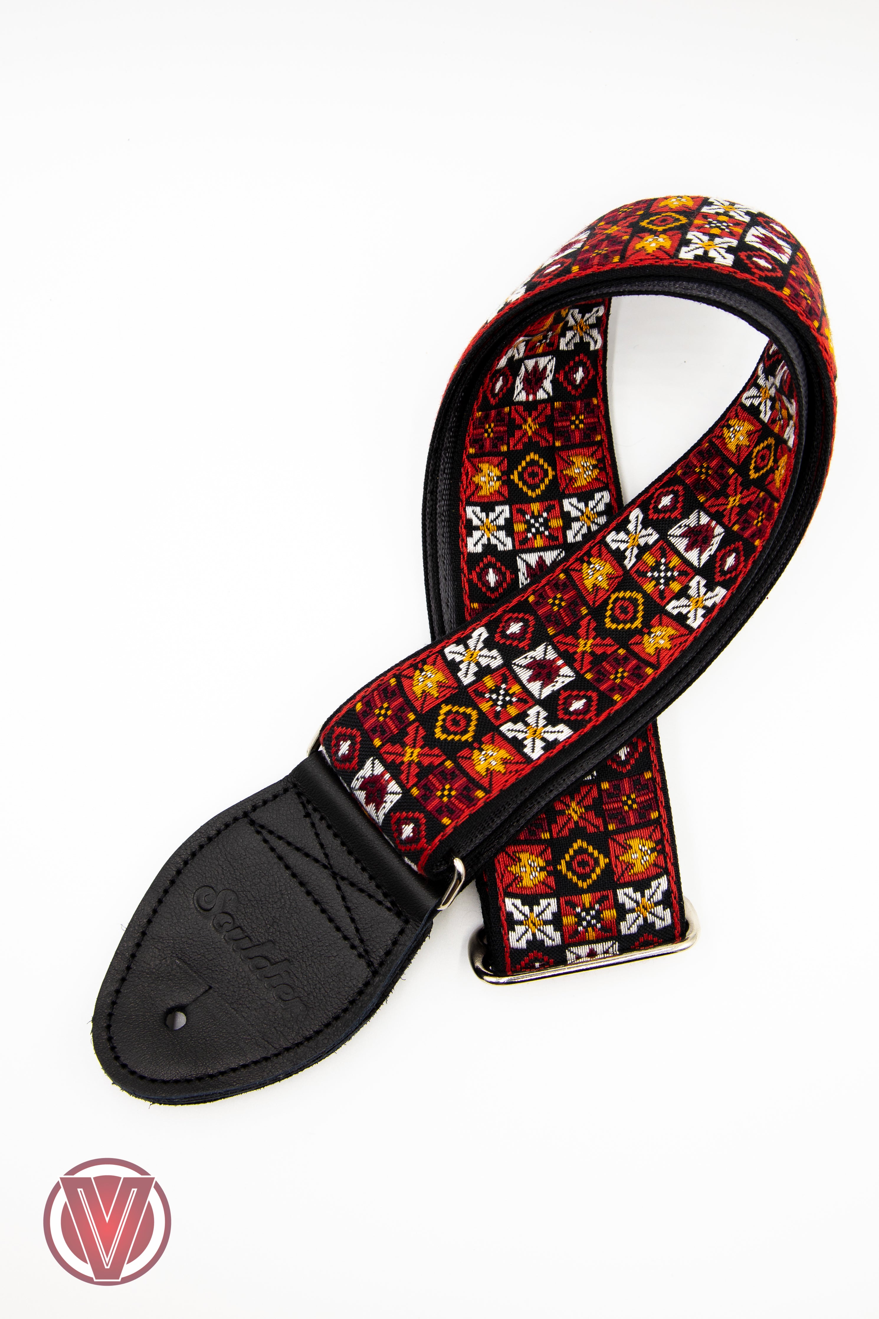 Souldier Woodstock Red Guitar Strap