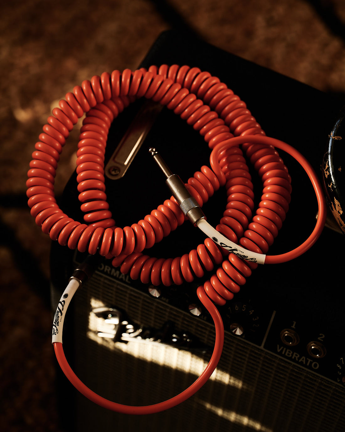 Voltage Cable Co. Vintage Coil®️Orange